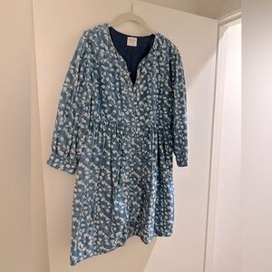 Mirth indigo short dress